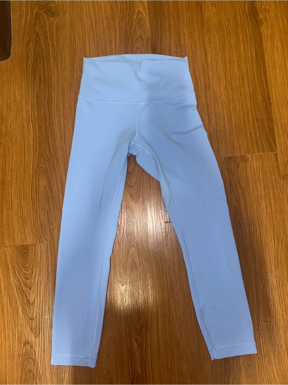 lululemon athletica Wunder Train 23” Inseam Sinatra Blue Leggings